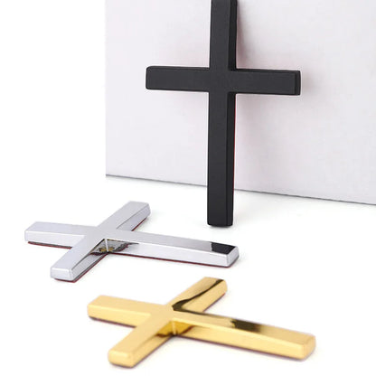 Eternal Cross 3D Car Sticker