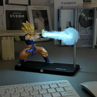 "Dragon Ball Z Goku Kamehameha LED Night Lamp – Anime Fan Gift"