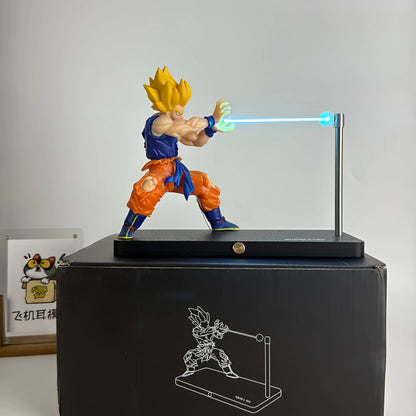 "Dragon Ball Z Goku Kamehameha LED Night Lamp – Anime Fan Gift"
